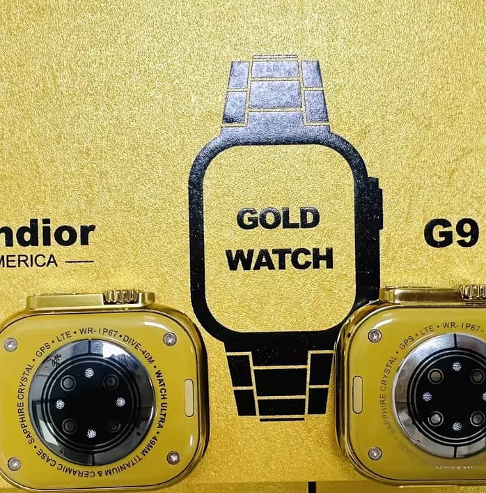 G Ultra Pro Series Smart Watch Fendior American Gold Edition With