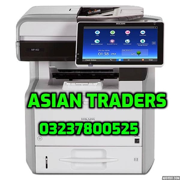 Ricoh Mp Printer Scanner Photocopier With Legal Size Scanner