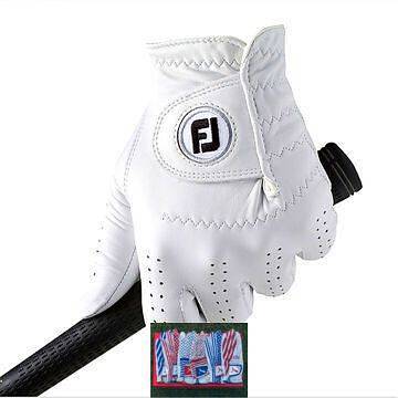 lowest Price Men Cabretta Leather Golf Gloves Custom Logo Cadet Size L 5