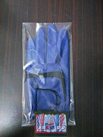 lowest Price Men Cabretta Leather Golf Gloves Custom Logo Cadet Size L 4