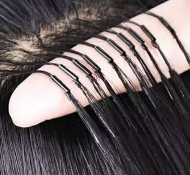 6D LADIES HAIR EXTENSION ORIGINAL HUMAN HAIR 4