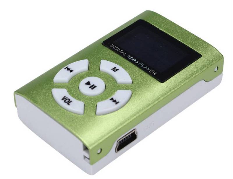 USB Mini MP3 Player LCD Screen Support 32GB Micro SD TF Card 2
