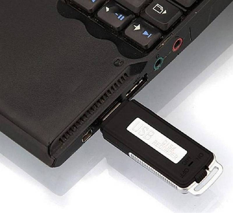2-in-1 8GB USB Flash Drive Digital HD USB Audio Voice Recorder 2
