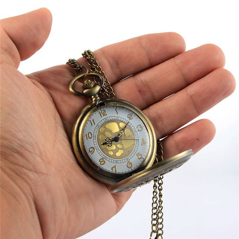 Antique Brand New Pocket Watches with Long Chain 6