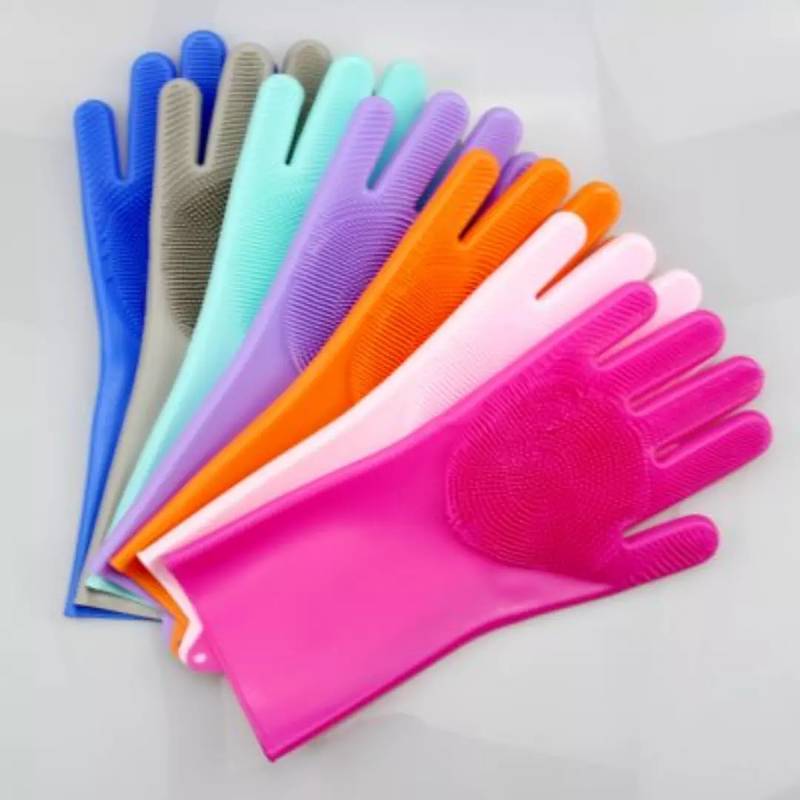 Magic Silicone Dish Washing Gloves (Bulk price) 0