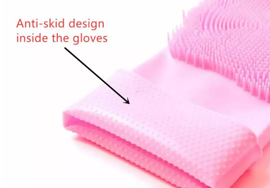 Magic Silicone Dish Washing Gloves (Bulk price) 7