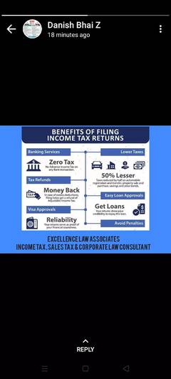 Income Tax Return,Sales Tax Reg ,Company Registration,Import n Export