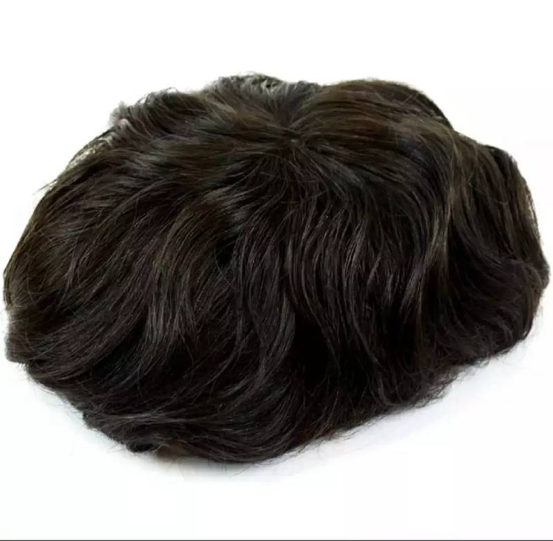 MAN HAIR PATCH/WIG 100% ORIGINAL HUMAN HAIR SMOOTH OR SIKLY 1