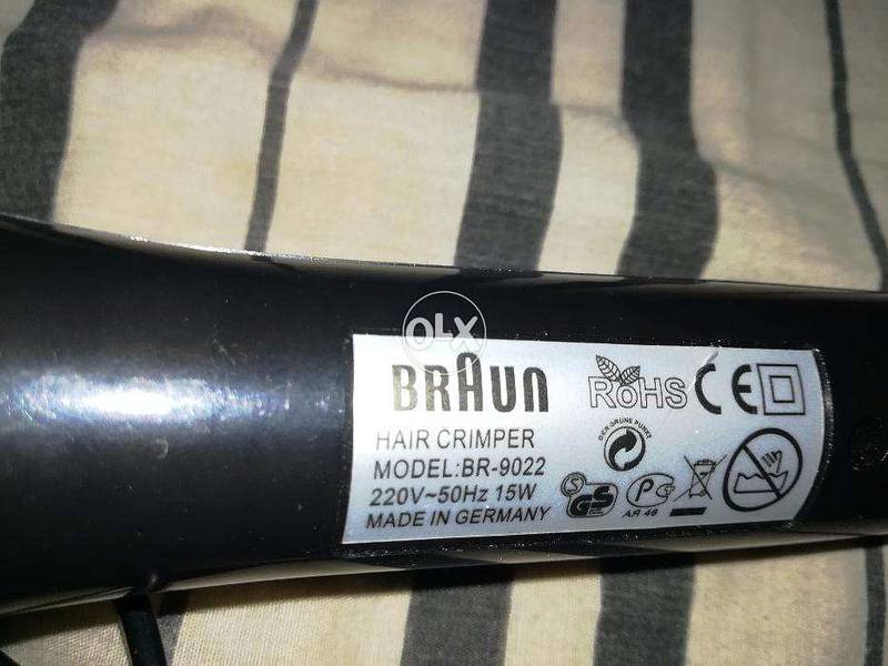 Braun Br-9022 Hair Curler Made In Germany 2