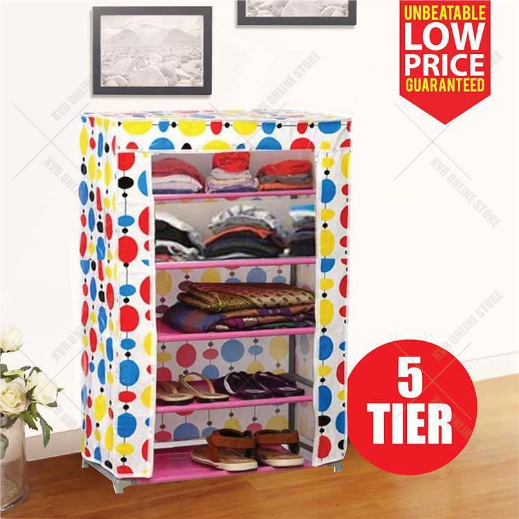 Shoe Rack _ Wardrobe - 5 Layers 3