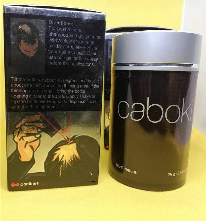 Imported Caboki Hair Fiber 25g 100% Original Quality,Toppik,olivia 3