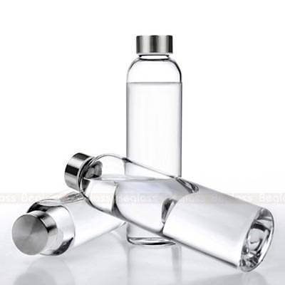550 ML Glass Water Bottles With Fabric Covers 3