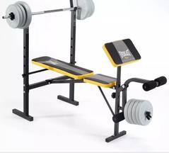 Exercise bench. chest press