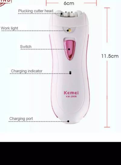 Female Kemei rechargeable hair removal Epilator for Women