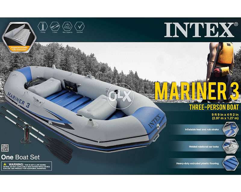 Intex Mariner 3 Inflatable Boat Set in Pakistan 2