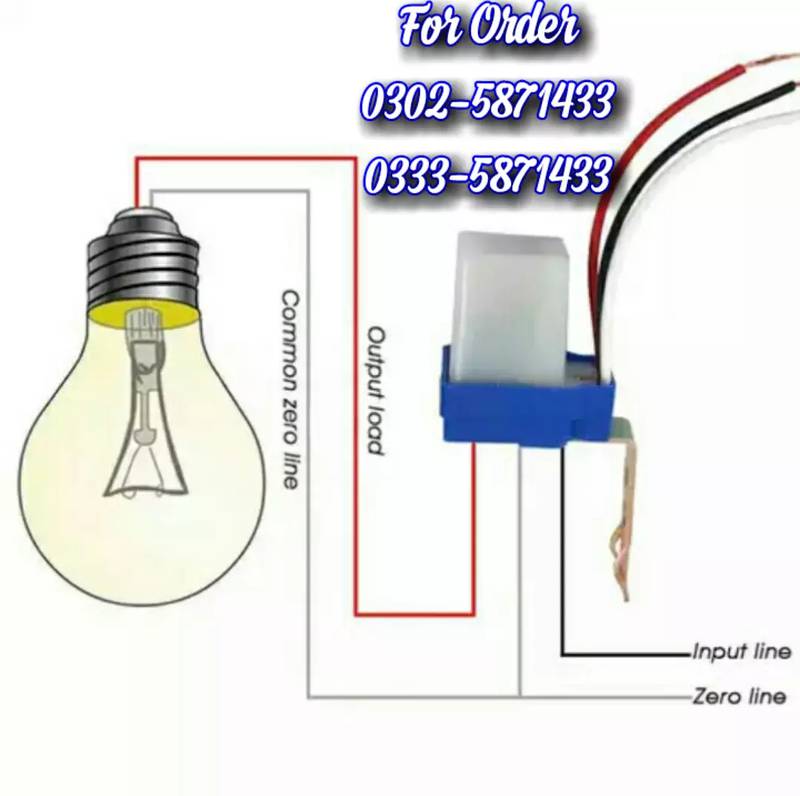 Automatic On Off Switch Electric PhotoCell Street Lamp Sunswitch 0