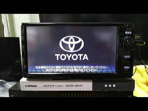 Toyota NSZT-W66T. NSZT-Y66T. NSZT-W68T SOFTWEAR CARD 1