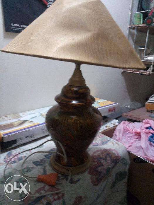 02 Different Side Table Lamp (Slightly Used) 0