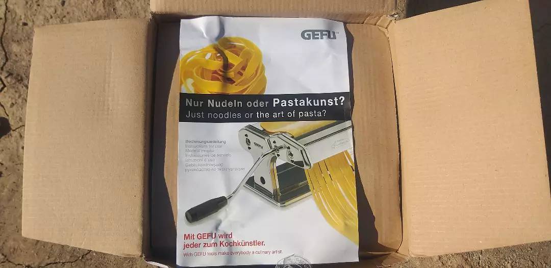 GEFU PaSta Machine imported from Germany . 5