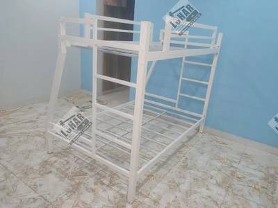 Iron Bunk bed 2 in 1 (double + single) COD all Pakistan 6