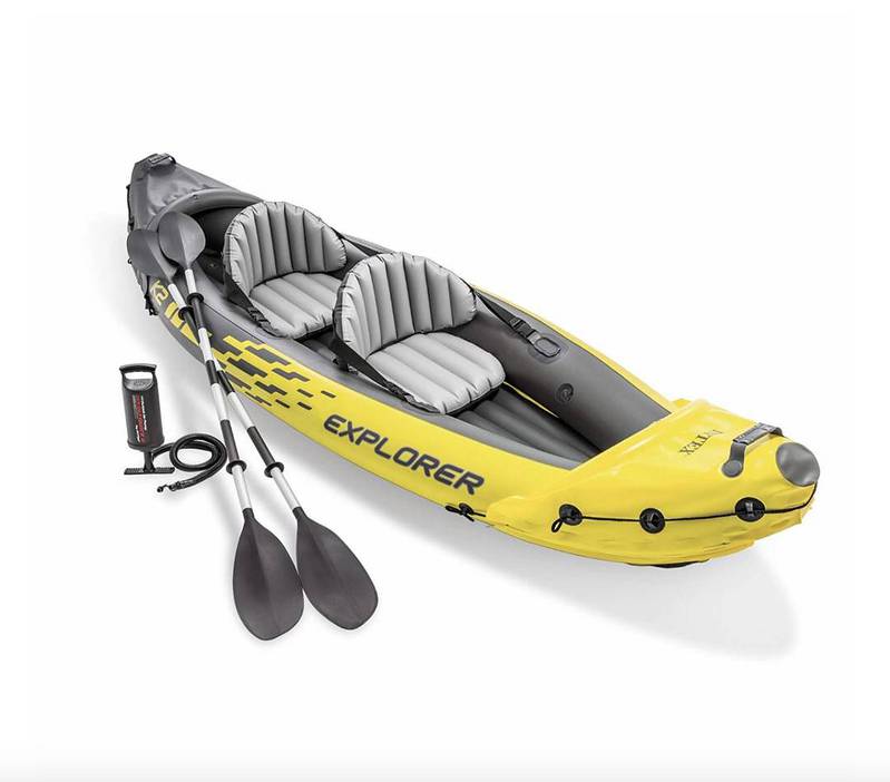 INTEX Kayak Boat Explorer Pakistan K2 For 2 Person (123"x36"x20") 0