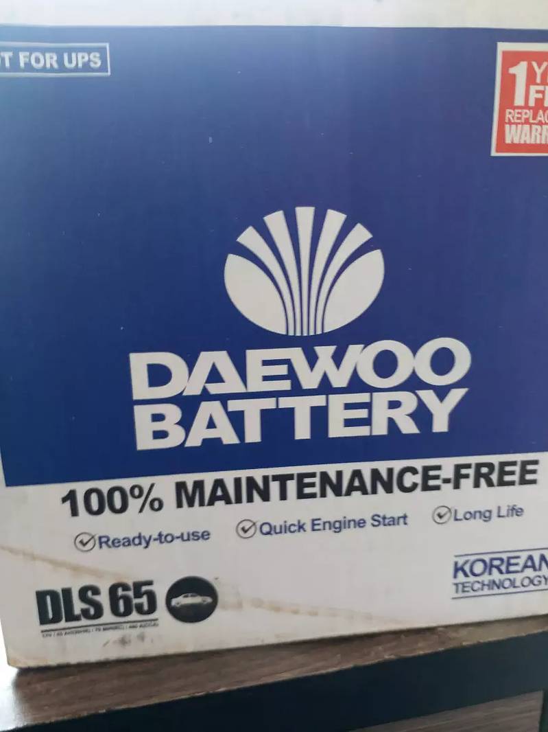 Daewoo DLS-65 new battery Free Home delivery nd free battery fitting 2