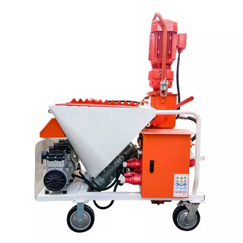 Plaster spray machine, Grout pump powered, Manual grout pump. 1