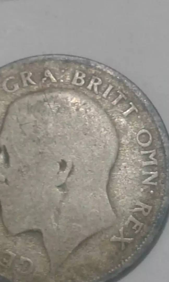 100 years old COIN  of  1921, Antique  ( 1 coin)8 6