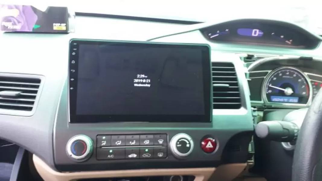 Honda civic 2007 Android panel  free installation i 0
