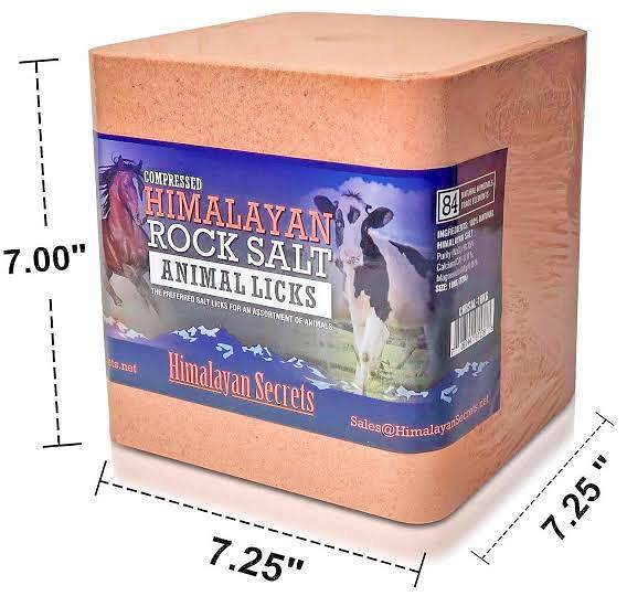 Compressed Block Salt for Animal Lick 3