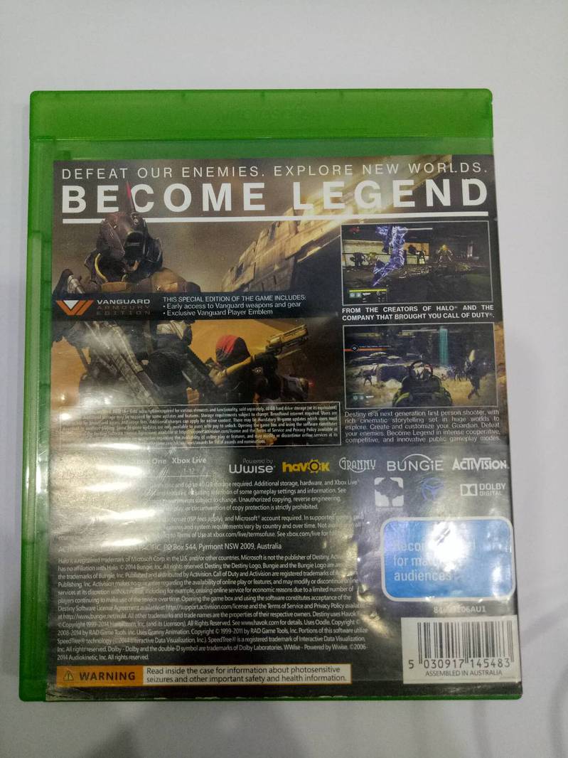 Destiny xbox one 1