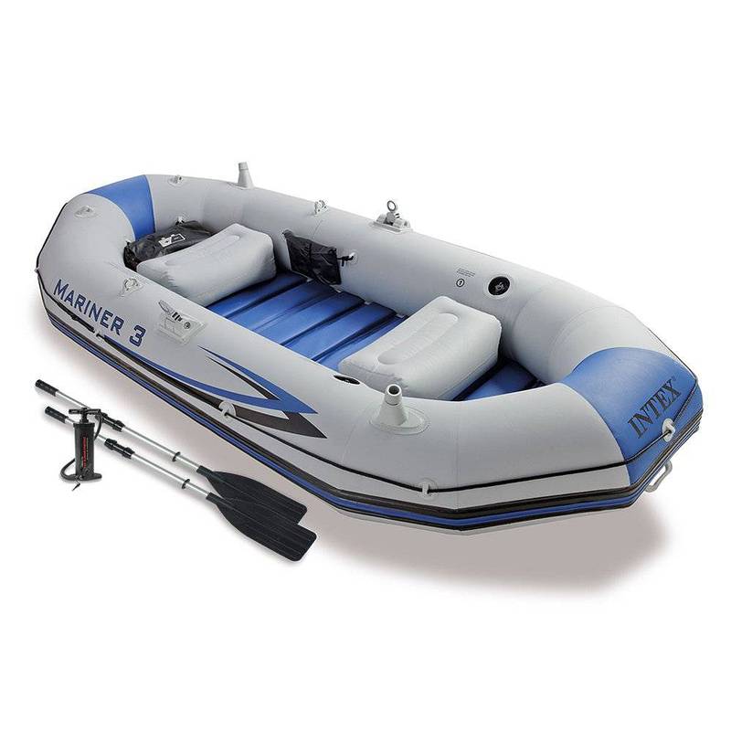 Intex Mariner 3, 3-Person Inflatable Boat Set 0