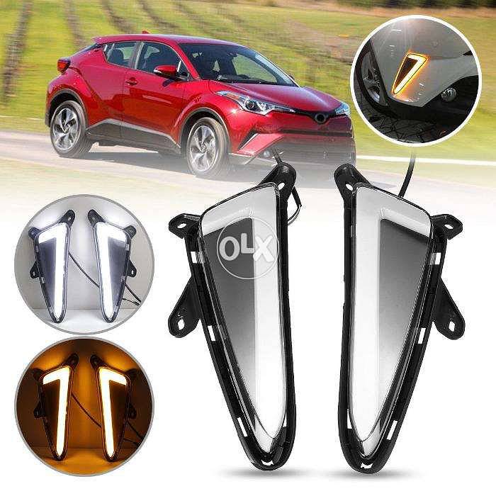 C-HR DRL LED Fog Fender Engine Shield Gril Arch Spacer Airbag CHR C HR 15