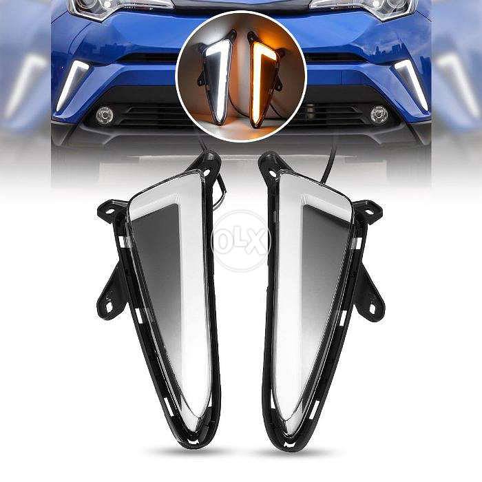 C-HR DRL LED Fog Fender Engine Shield Gril Arch Spacer Airbag CHR C HR 13