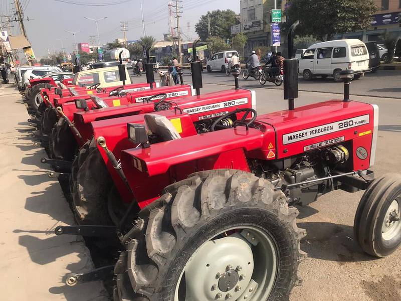 Al-Jabbar Tractors, Millat Tractor, Model No: MF-260 1