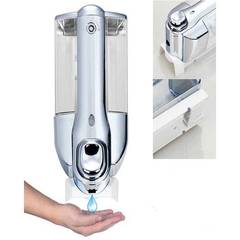 350ml Wall Mount Liquid Soap And Shampoo Dispenser