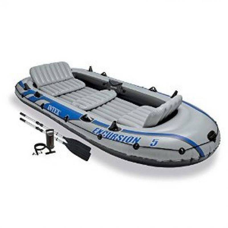 Intex Excursion 5 -Person Inflatable Boat Set 5 PERSON 0