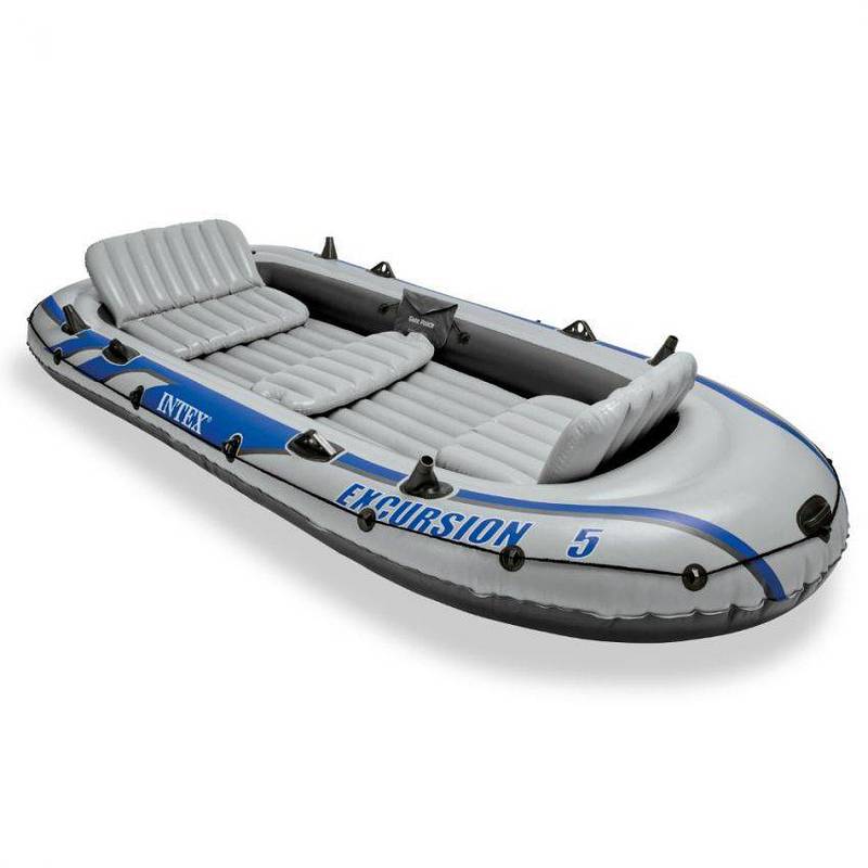 Intex Excursion 5 -Person Inflatable Boat Set 5 PERSON 3