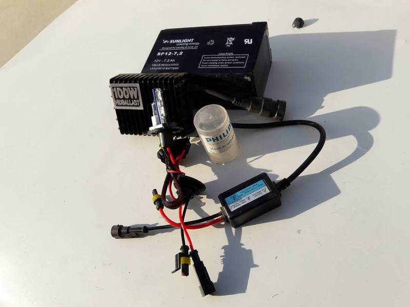 HID n LED for 7o 125 YBR GS_15O all bikes best result video demo japan 3