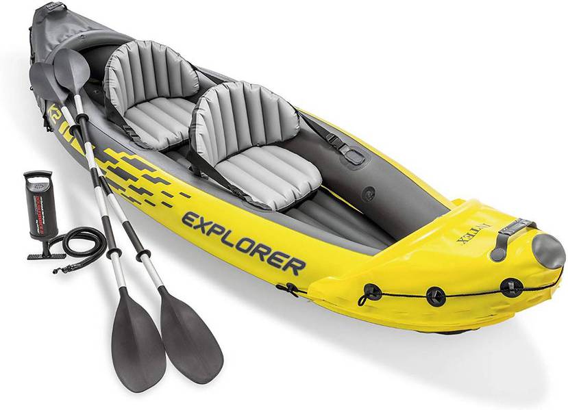 INTEX Kayak Boat Explorer K2 For 2 Person (123"x36"x20") 0