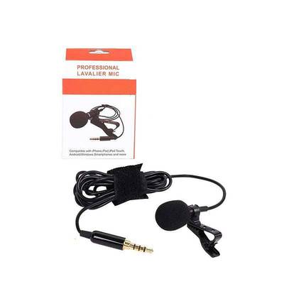PROFESSIONAL LAVALIER MIC HIGH QUALITY SOUND BEST Microphone 3.5mm 1.5