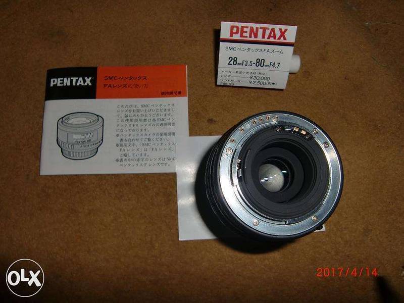 pentax lens made in japan 28mm to 80mm 3