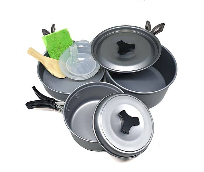 Cooking and picnic set  for outdoors and camping teapot 0