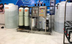 Mineral water complete plant. Reverse osmosis plant. RO plant