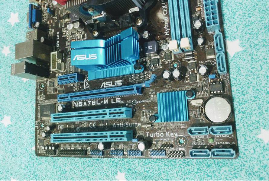 AMD Quad Core with Asus Motherboard 4