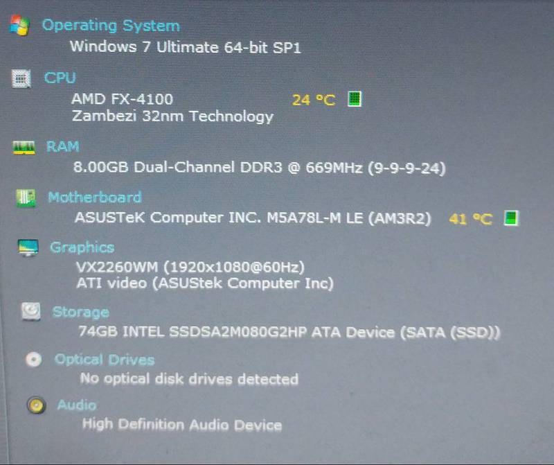 AMD Quad Core with Asus Motherboard 7