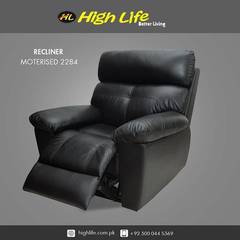 Dual Motor Power Recliner Cow Leather (High Life) 0