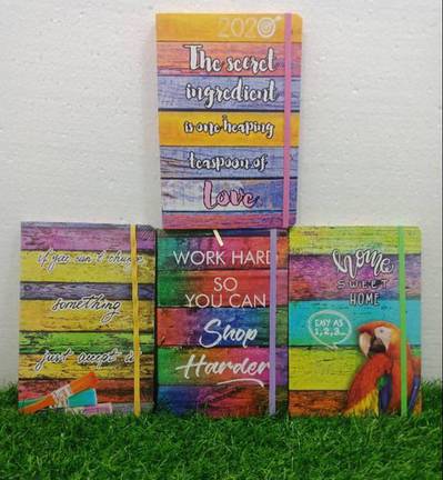Ghosia Store Imported Colourful Standard Size 80 Plus Pages Notebook