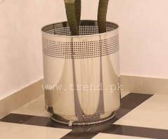 Planter Stainless Steel, Steel Gamla, Office and Home Decor 0