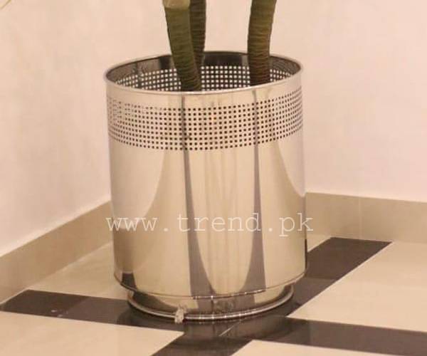 Planter Stainless Steel, Steel Gamla, Office and Home Decor 0